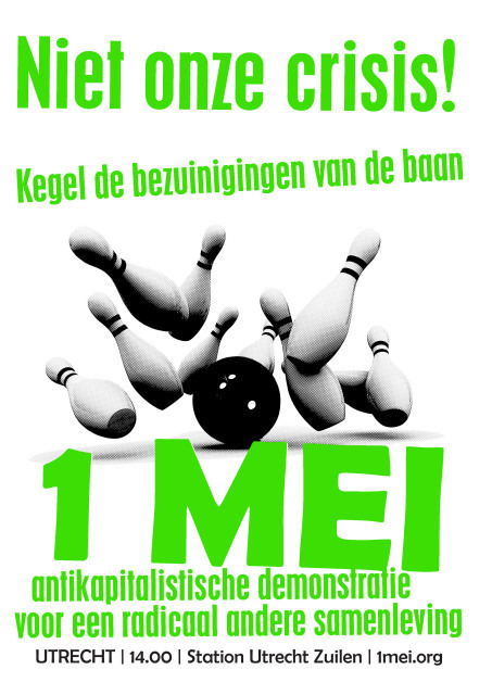 1 Mei 2011 Antikapitalistische demonstratie Utrecht