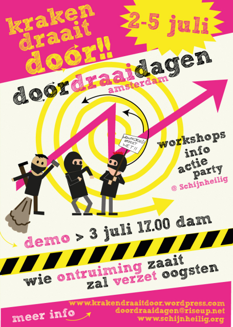 Kraken Draait Door Doordraaidagen 2 t/m 5 juli Amsterdam