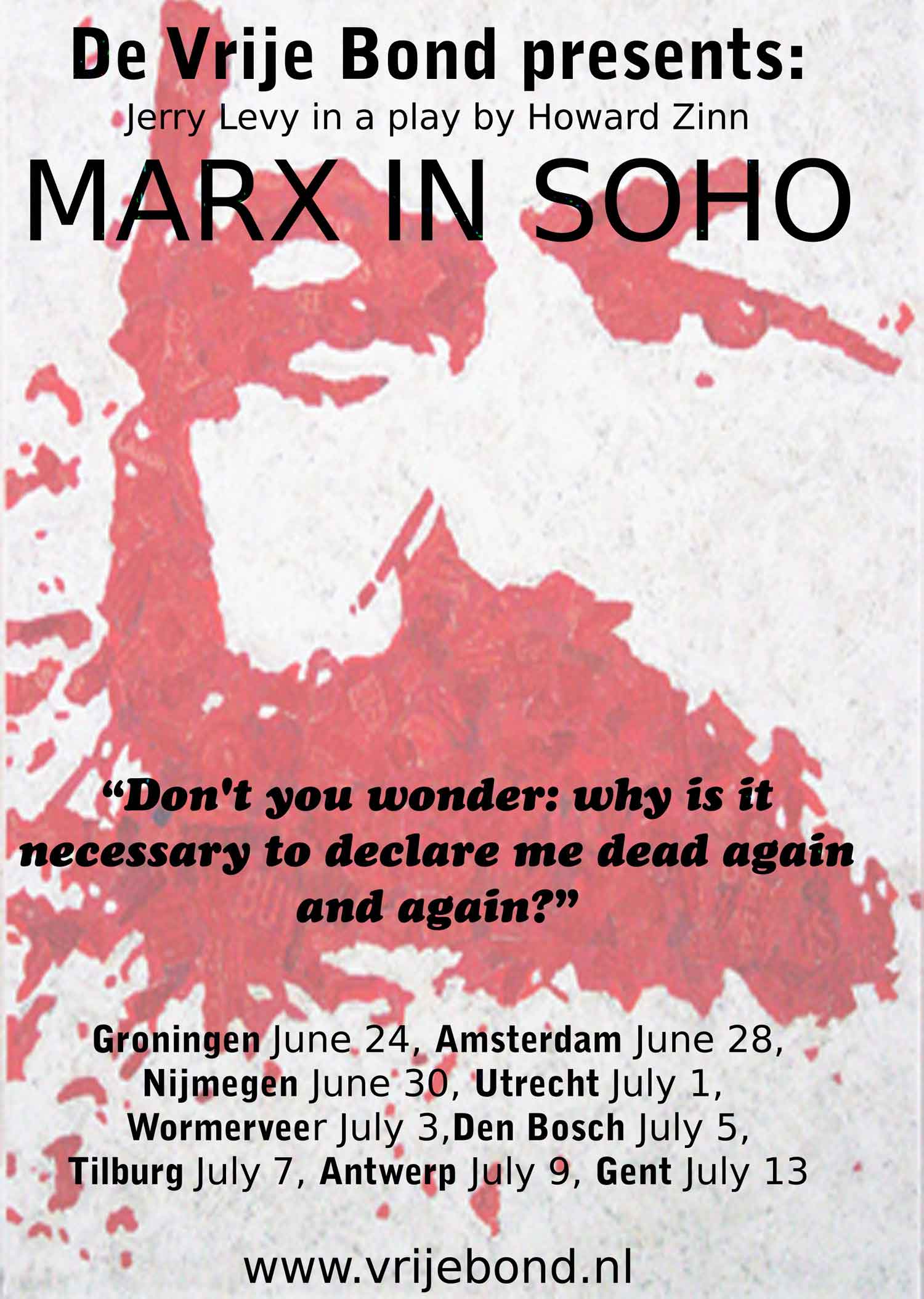 AGA / Vrije Bond presenteert: ‘Marx in Soho’