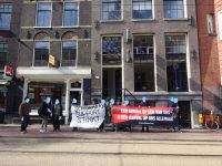 Protest bij Schoonmaak Support BV – Amsterdam